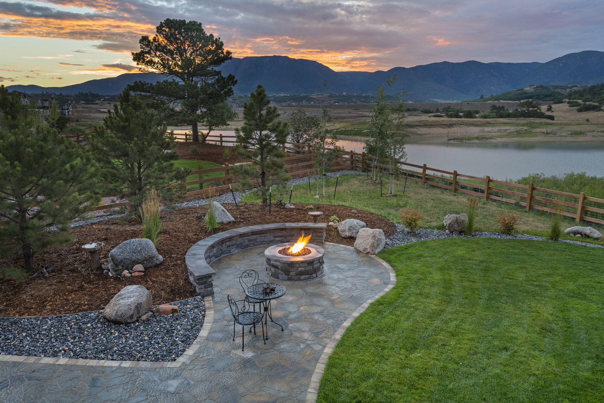 landscaping project by Chips Clips Lawncare MN